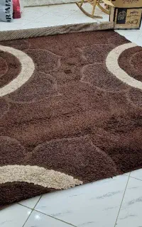 فرش ۹ متری قهوه ای
