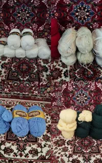 ماشین بافندگی و کاموا