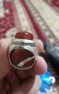 انگشتر نقره قدیمی زیبا و خوش دست