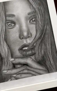 سفارش نقاشی،طراحی چهره،سیاه قلم