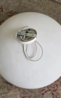 لوستر گرد سه شاخه