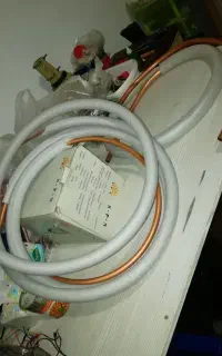لوله مسی کولر گازی اسپیلت 24 هزار