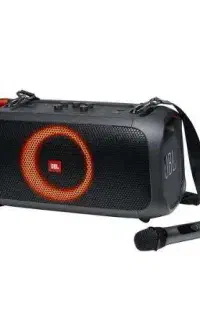 اسپیکر jbl portybox on the go نونو با دو میکروفن