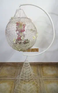 قفس پرنده پایه دار