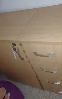 میز چرخ خیاطی MDF برای چرخ خیاطی ژانومه مدل A915