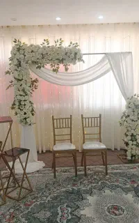 اجاره جایگاه عقدنامزدی عروسی حنابندان باقیمت مناسب