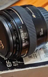 لنز کانن Canon EF 50mm f/1.4 USM (تمیز و در حد نو)