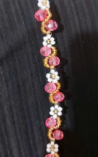 دستبند کریستالی و منجوقی متنوع