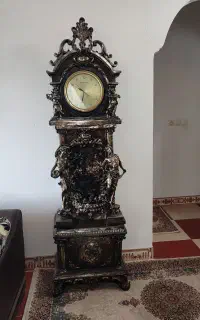 ساعت ایستاده تمام پلی استر و تابلو رزین