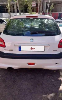 ۲۰۶ تیپ 5 مدل 95 تمیز