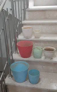 ۶ گلدان