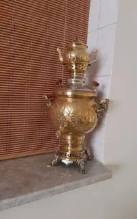 سماور گازی برنز