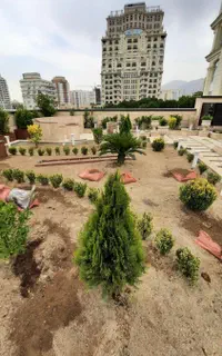 آبیاری قطره ای،هوشمندسازی،بام سبز،دیوار سبز،مه پاش