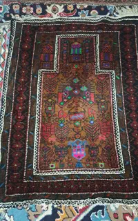 سجاده‌ سیستانی‌ دست‌‌بافت