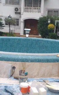 اجرای سیمانکاری آبندی سرامیکاری استخر