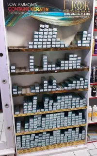 استند Mdf رنگ مو شماره بندی شده
