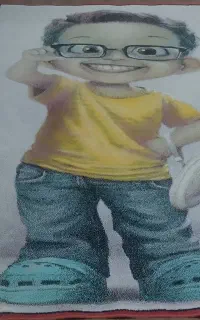 فرش اتاق کودک ۴متری