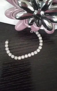 دستبند امرالدکات نقره