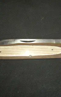 چاقو تیق دار دسته شاخ تسبیح
