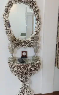 اینه و شمعدان