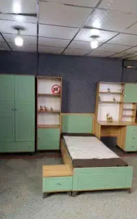 تخت و سرویس خواب مدل مارال چک 7ماه