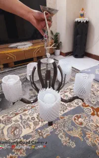 لوستر ۵شعله و ۳ شعله نو