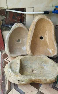روشویی سنگ طبیعی