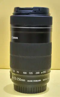 فروش لنز کنون 55-250 stm