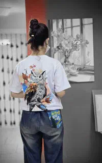 آموزش نقاشی روی پارچه