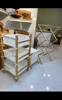 لاندری باکس چوبی