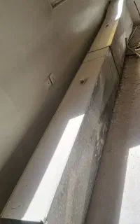 کانل کولر حدود ۵۰ متر ۸ عد پنجره کشویی آلومینیوم