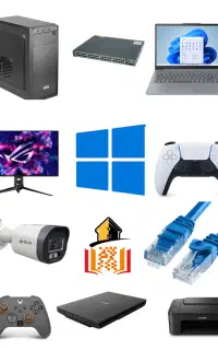 نصب ویندوز، پرینتر، شبکه و