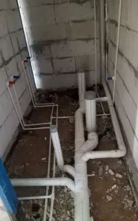 لوله کشی آب فاضلاب و خورد کاری