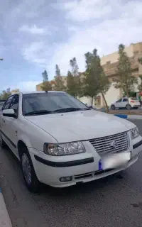 سمند LX 98 بدون رنگ