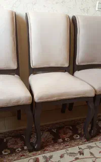 چهار عدد صندلی نهار خوری بدون میز