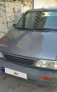 پراید 87 بی رنگ و شاسی پلمپ