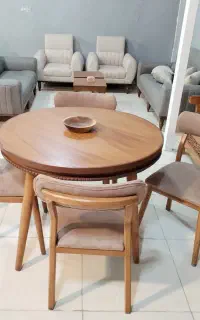 میز نهارخوری آریانا با طرح معاوضه