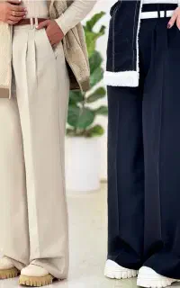 چرخکار شلوار دوززنانه تمیز دوز