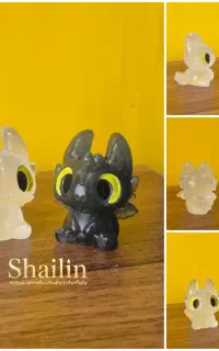 رزین شب تاب و دکوری