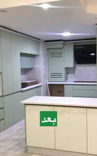 نصب برچسب، روکش کابینت(pvc)