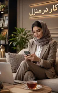 کار در منزل برای هموطنان گل و دوستان گرامی