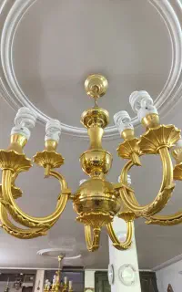 لوستر برنجی