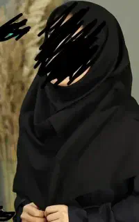 مقنعه مشکی نو
