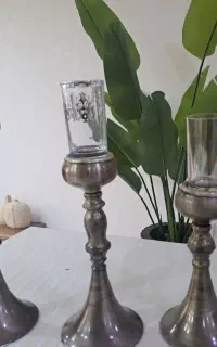 شمعدان سه تیکه پیوتر