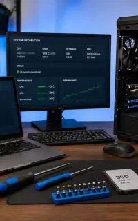 بازیابی اطلاعات / نصب انواع ویندوز / سرویس / تعمیر