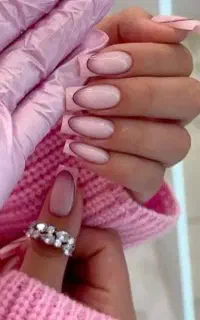 کاشت ناخون 450 با لاکژل