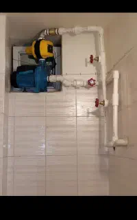 لوله کشی نصب پمپ اب و غیره