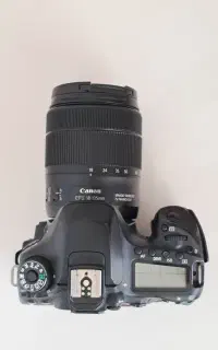 کانن 80d با لنز 18 135 usm