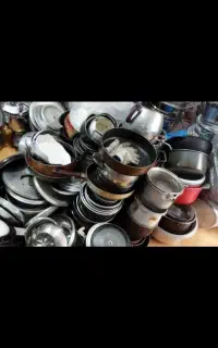 تعویض ظروف کهنه روحی و تفلون با نو کیلویی ۲۸۰