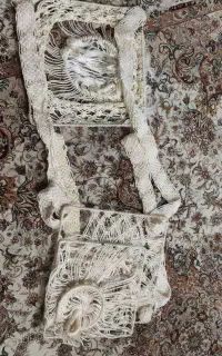 آویز گلدان مکرومه
